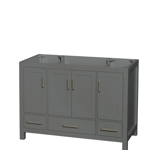 Wyndham Collection Sheffield 47" Single Bathroom Vanity Base Only